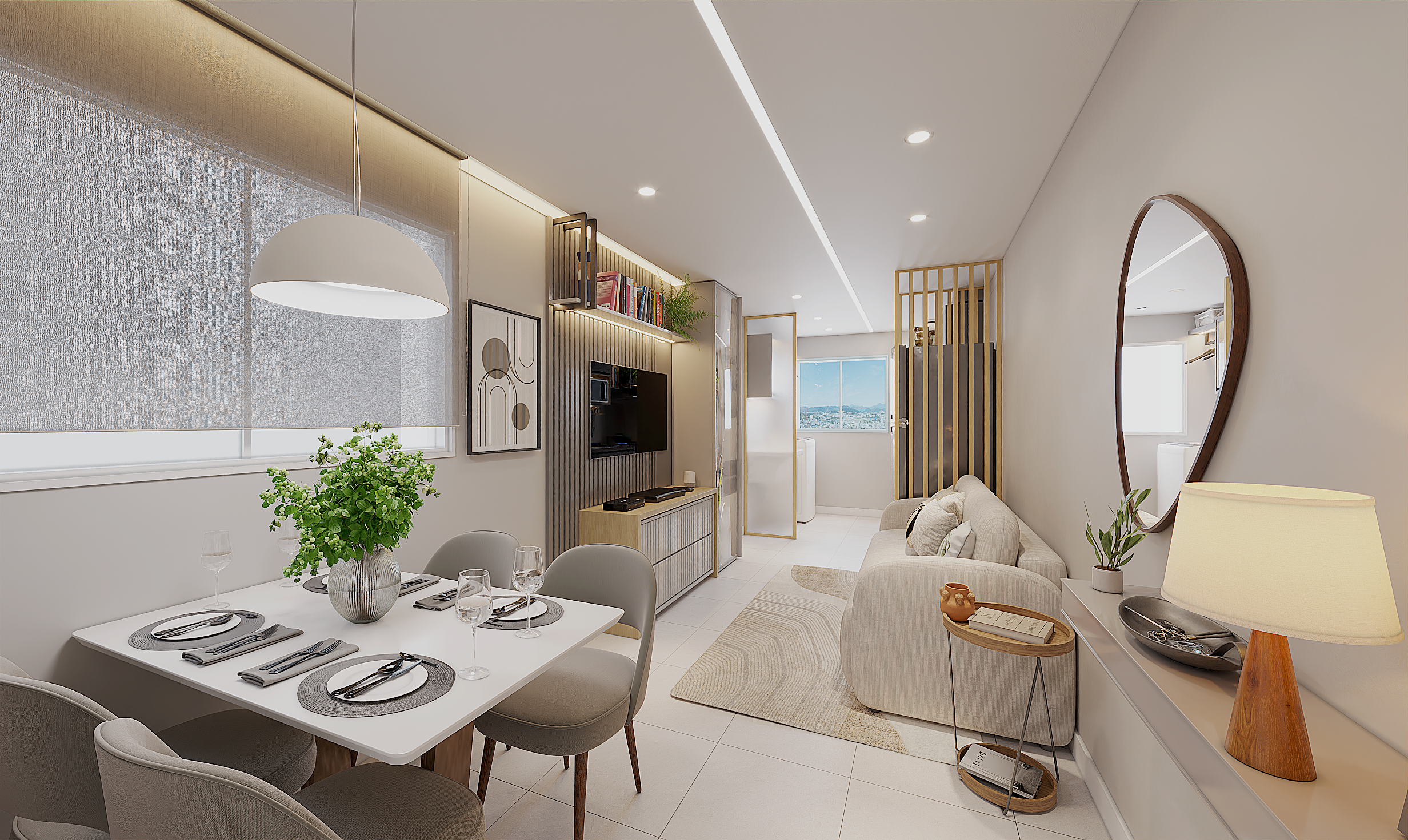 Mío Dirceu | Apartamento 2 Quartos | 41,56m² | Bairro Redonda – Teresina