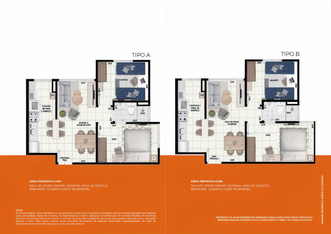 CASAS DUPLEX ZONA SUDESTE - GRANDE RESERVA DIRCEU miniatura 2