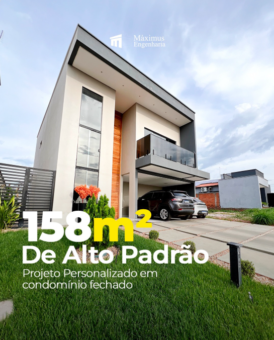 PROJETOS DUPLEX 158m²