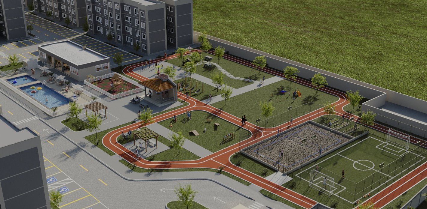 VILLAGE NATUREZA APTO 2QUARTOS miniatura 1